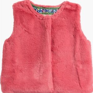 Mini Boden Kids’ Faux Fur Vest